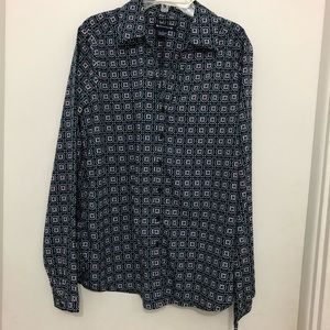 ARCHITECT SIZE L BUTTON DOWN BLOUSE FOR BUSINESS